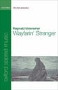 Wayfarin' Stranger SA choral sheet music cover